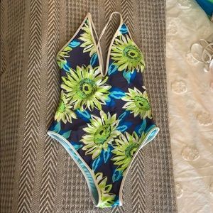 Aerie Floral One Piece
